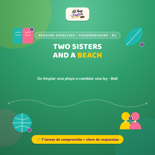 Ficha de Reading B1 Bye Bye Plastic Bags | Activismo Juvenil en Inglés