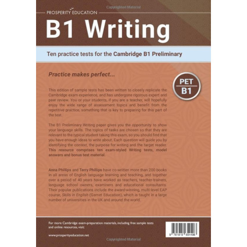 B1 Writing: Ten practice tests for the Cambridge Preliminary