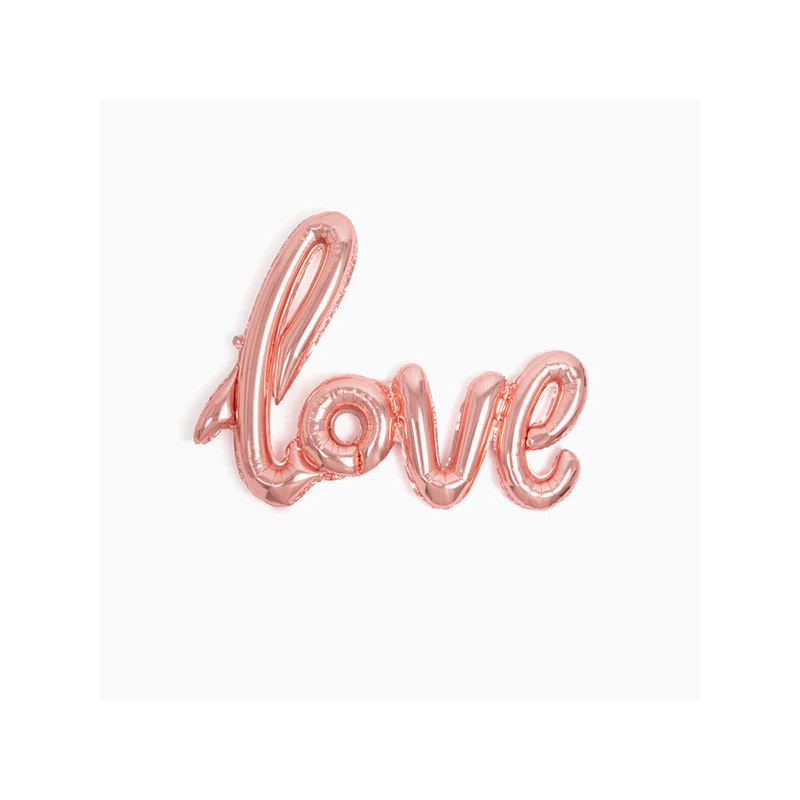 "LOVE" Globo Foil - Decoraciones de San Valentín