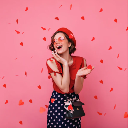 Cañón de Confeti Corazones - Decoraciones de San Valentín