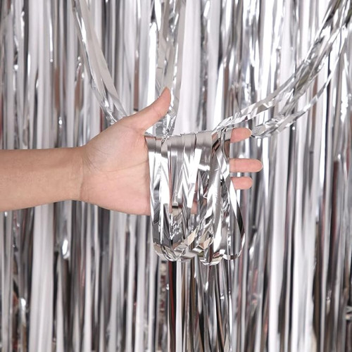 Guirnalda de Flecos Métalica – Decoración de Carnaval