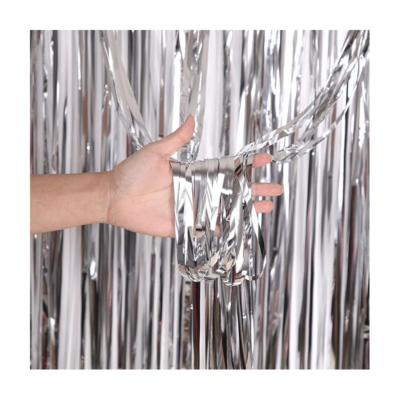 Guirnalda de Flecos Métalica – Decoración de Carnaval