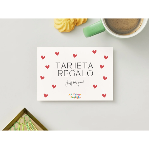 Tarjeta de regalo 15€